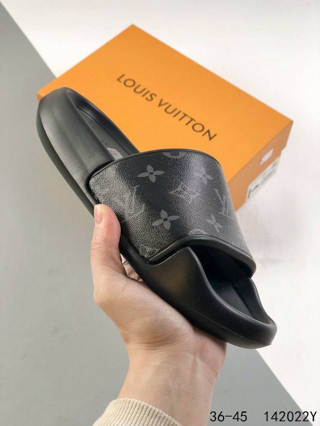 Louis Vuitton 路易威登 Lv 休闲拖鞋 明星同款 网红博主推荐 尺码 如图所示 Id 142022Y