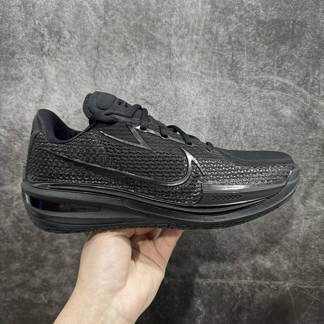 超临界版 Nike Air Zoom G.T. Cut Ep 纯黑 Dm5039-002 此版本特点气垫压强非常好 缓震效果好 清洁度高 鞋孔裁边无任何毛边 鞋