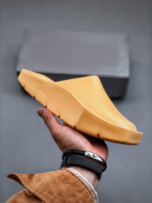 Nike Jordan Hex Mule Slide Sp Sea Coral 乔丹魔女系列几何异形赛博朋克风时尚包头休闲运动凉拖鞋 男女鞋采用原数据开发人体工