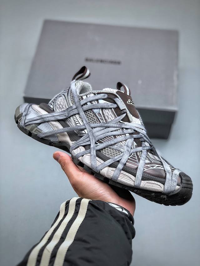 独家纯原版本 Balenciaga 3Xl Sneakers Tess 巴黎世家 户外概念鞋 细节精准对位官方 私模组合大底原装大盒 从里到外 一切百分百还原官