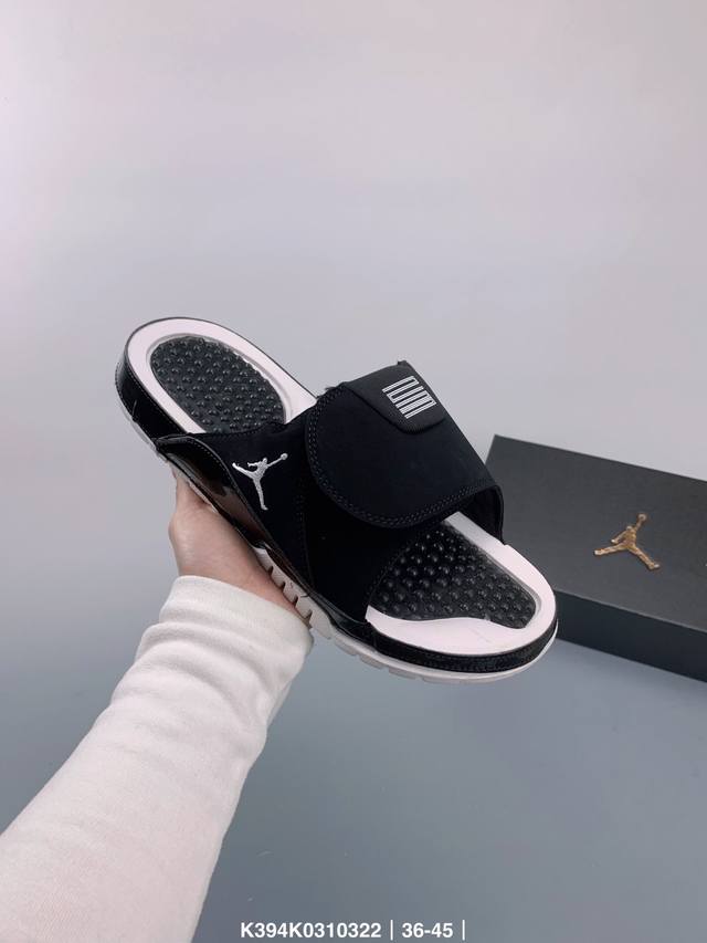 真标耐克 Nike Air Jordan Xi 乔11 乔1 拖鞋 Aj11 拖鞋系列 情侣休闲复古居家拖鞋 Size 如图 编码 K394K0310322