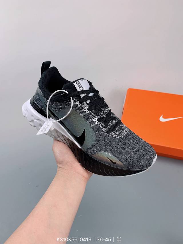 Nike Infinity React 3减震防滑耐磨 低帮跑步鞋 Size：如图 编码：K310K5610413