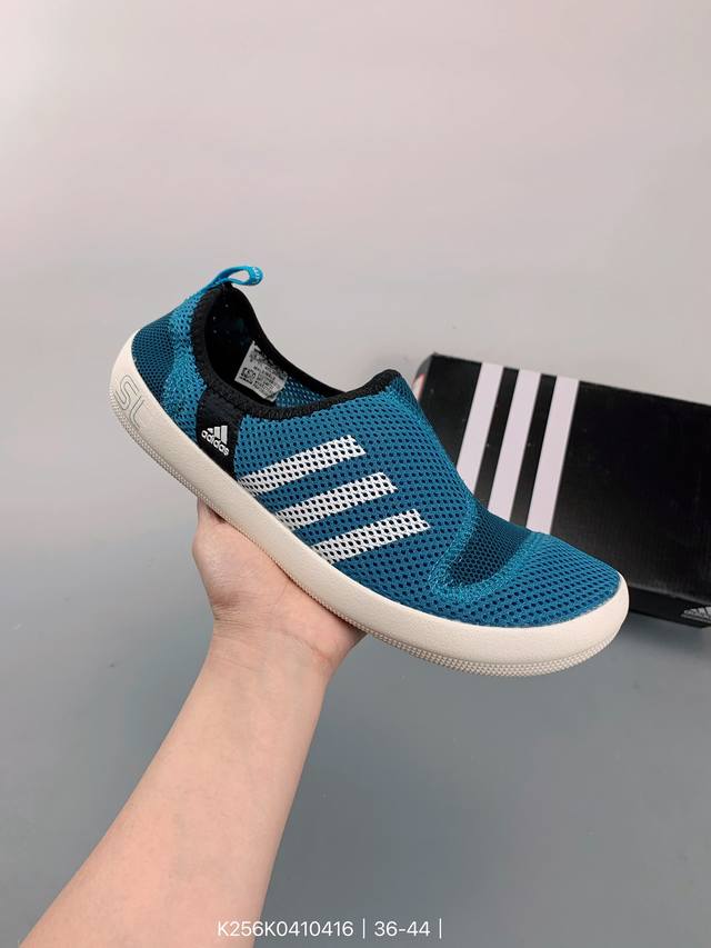 阿迪达斯 Adidas B Slip-On Dlx 真标懒人一脚蹬休闲鞋 Size：如图 编码：K256K0410416