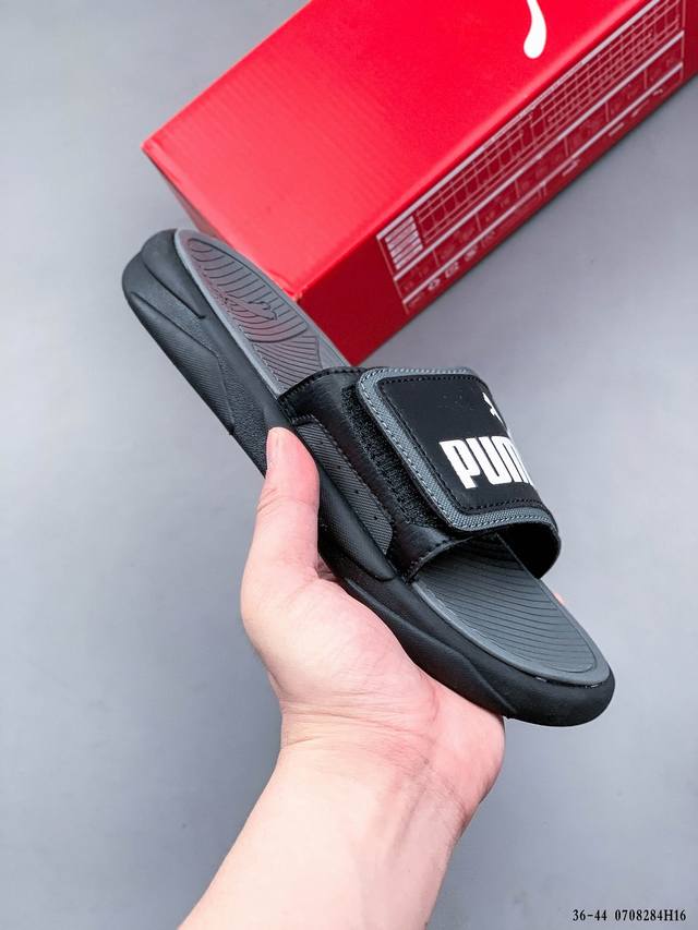 彪马puma 2021夏季新款魔术贴软底户外休闲拖鞋 0 8284H16 - 点击图像关闭
