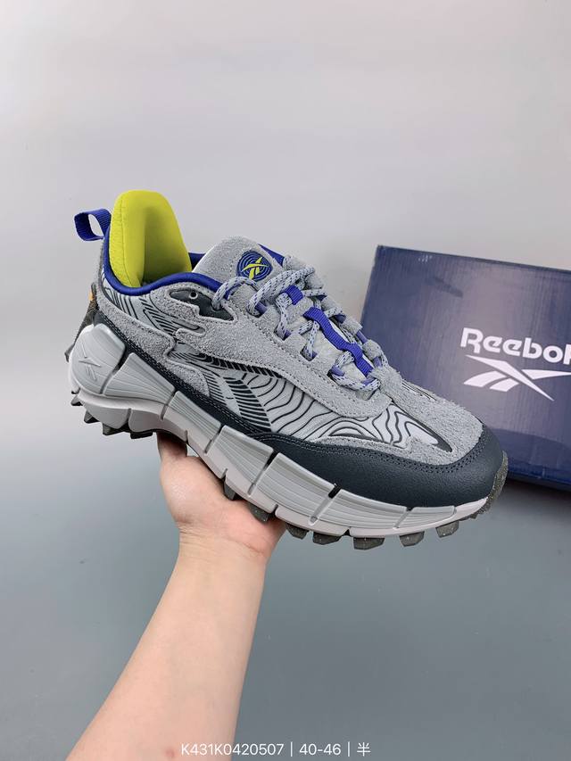 Reebok锐步 Zig Kinetica 2.5 Edge 新款跑步鞋 真标原盒 原底原面 Size：如图 编码：K43 420507 - 点击图像关闭