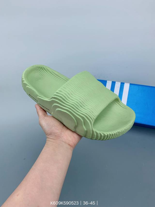 三叶草椰子拖鞋originals Adilette增高沙滩鞋 Size：如图 编码：K609K590523 - 点击图像关闭