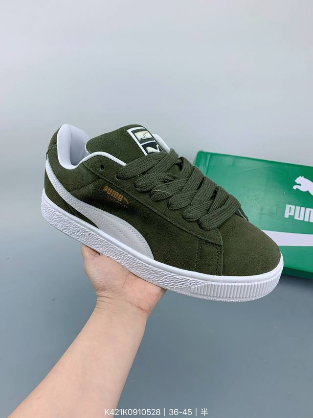 Puma Suede Platform 蕾哈娜二代厚底松糕鞋休闲运动鞋 Size：如图 编码：K421K0910528