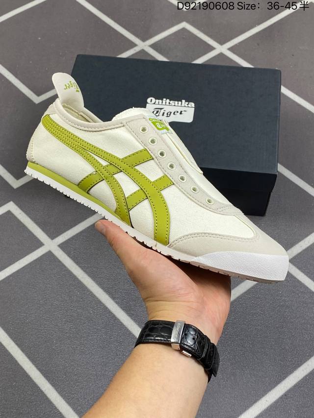 Onitsuka Tiger Nippon Made 鬼冢虎手工鞋系列 最高版本mexico 66 Deluxe メキシコ 66 デラックス独家！鞋底内置芯片， - 点击图像关闭
