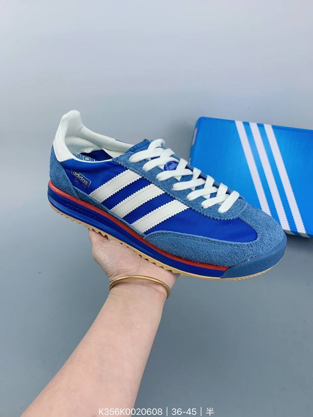Adidas阿迪达斯originals Sl复古低帮休闲鞋 size：如图 编码：K356K0020608