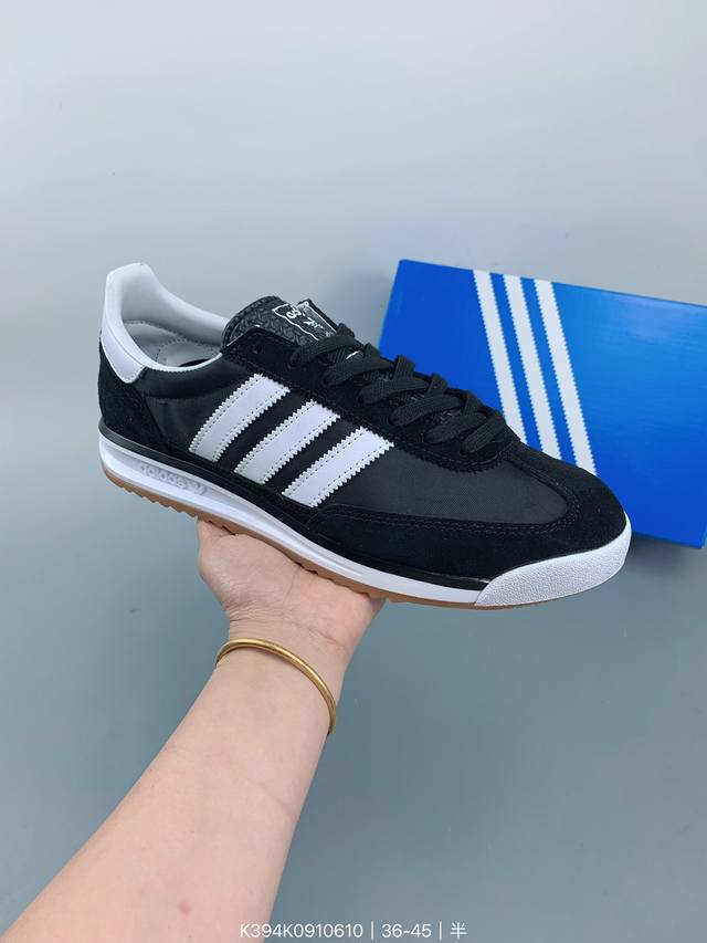 Adidas阿迪达斯originals Sl72休闲鞋 size：如图 编码：K394K0910610
