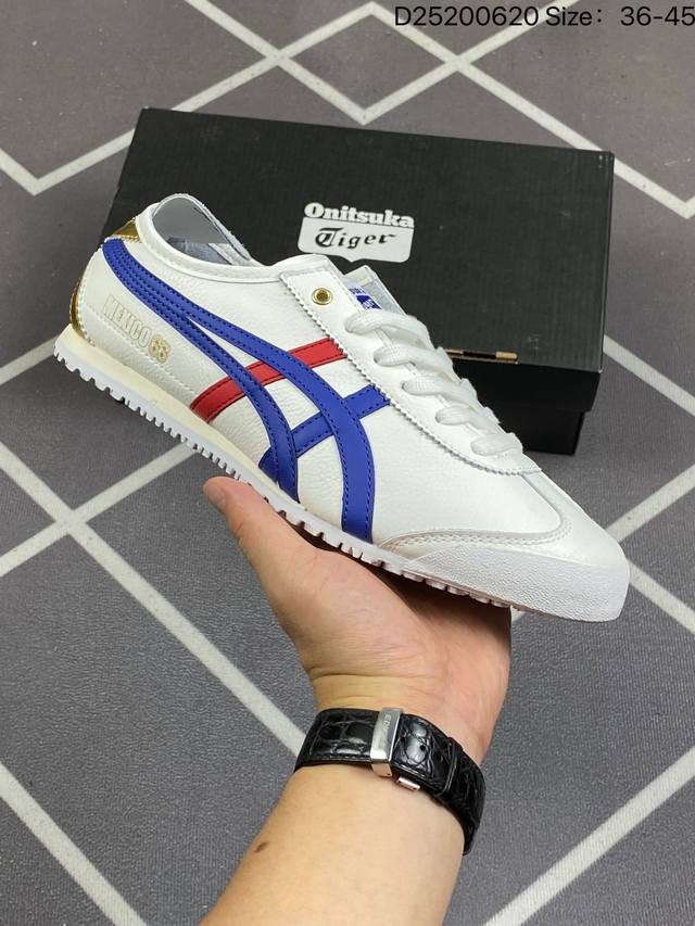 Onitsuka Tiger Nippon Made 鬼冢虎手工鞋系列 最高版本mexico 66 Deluxe メキシコ 66 デラックス独家！鞋底内置芯片，